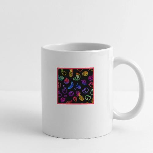 Luminous Fruit Neon Pattern - Coffee/Tea Mug