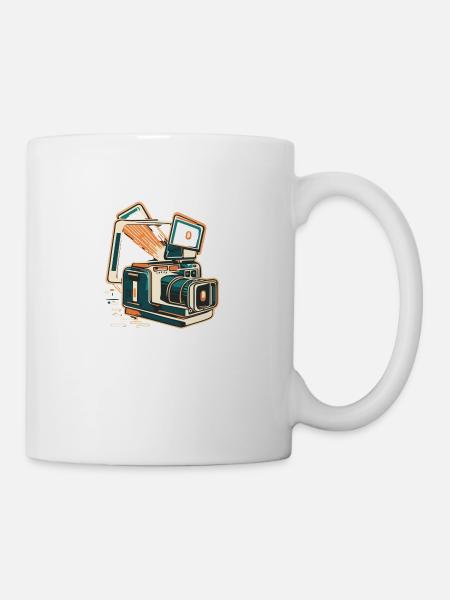 Polaroid Memory Lane - Coffee/Tea Mug - white