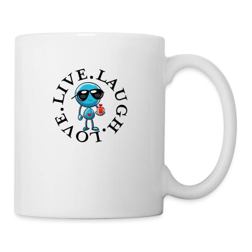 Circle Remember to live laugh love - Coffee/Tea Mug