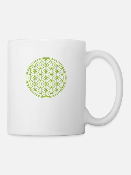 flower of life - Coffee/Tea Mug - white