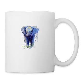 elephant - Coffee/Tea Mug - white - Right