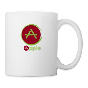 A Bite Of Apple - Coffee/Tea Mug - white - Right