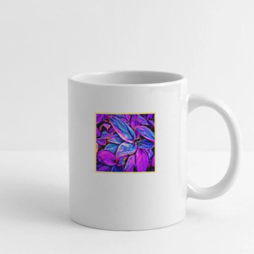 Vibrant Neon Foliage Pattern - Coffee/Tea Mug