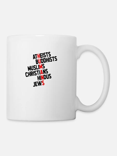 All Human Beings Are Equal - Coffee/Tea Mug - white