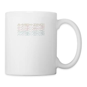 A MEH zing Not So Amazing Retro - Coffee/Tea Mug - white - Right