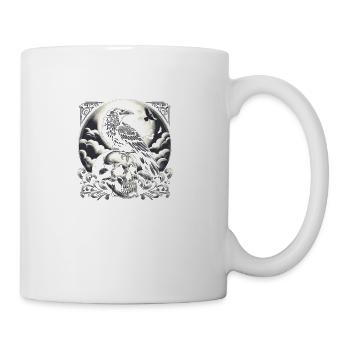 Eclipse of the Corvid - Coffee/Tea Mug - white - Right