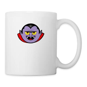 Dracula Vampire - Coffee/Tea Mug - white - Right