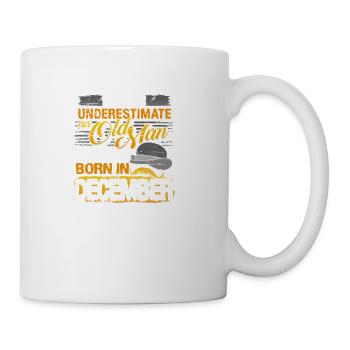 Born in december - Coffee/Tea Mug - white - Right