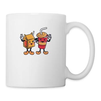 Milk and Juice - Coffee/Tea Mug - white - Right