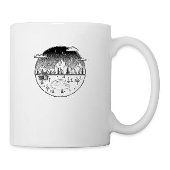 Pacific Northwest Under The Stars - Coffee/Tea Mug - white - Right