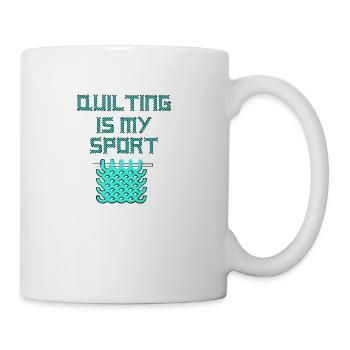 Quilting Lover - Coffee/Tea Mug - white - Right