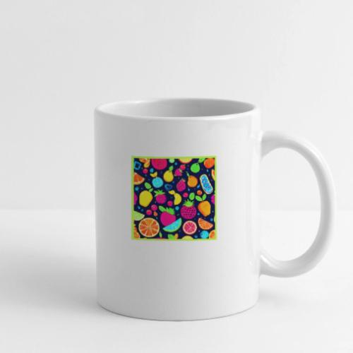 Glowing Fruit Mosaic Design - Coffee/Tea Mug