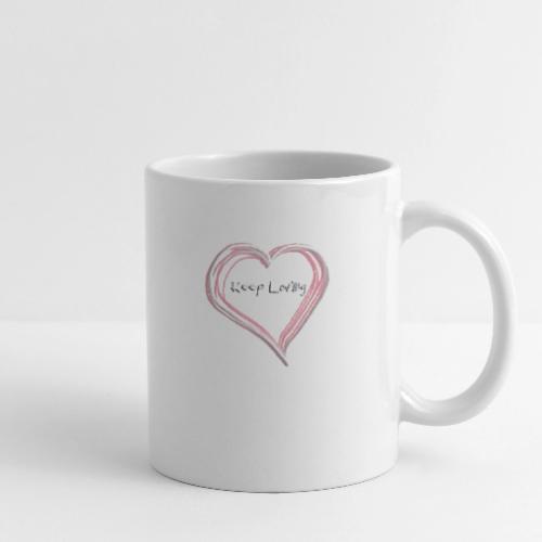 Keep Loving Hand Drawn Heart - Coffee/Tea Mug