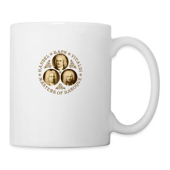 Masters Of Baroque - Vintage Design - COG - S - Coffee/Tea Mug - white - Right