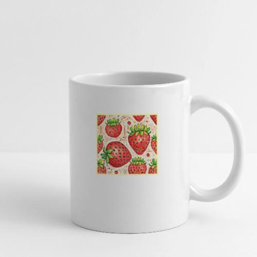 Strawberry Dadaism Art - Coffee/Tea Mug