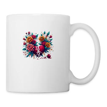 Broken Heart - Coffee/Tea Mug - white - Right