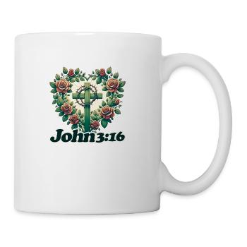 John 3:16 - Coffee/Tea Mug - white - Right