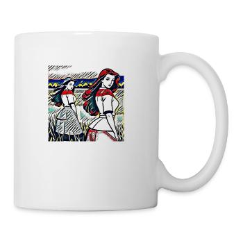 BEAUTIFUL GIRLS - Coffee/Tea Mug - white - Right