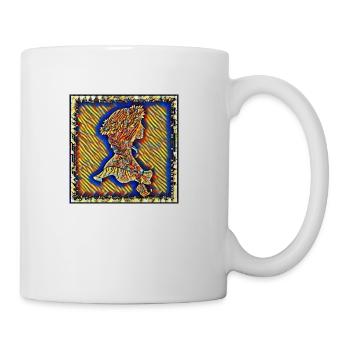 BEAUTIFUL PORTRAIT - Coffee/Tea Mug - white - Right