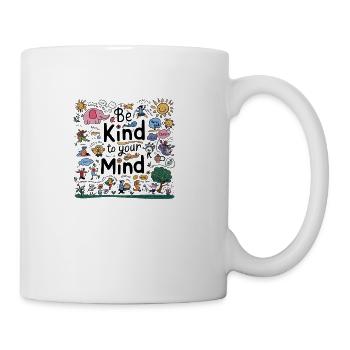 Mindful Doodles: Embrace Self-Care - Coffee/Tea Mug - white - Right