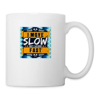 FAST LEARNER - Coffee/Tea Mug - white - Right