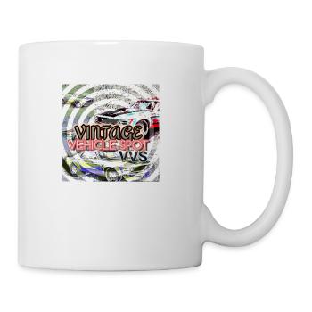VINTAGE VEHICLE SPOT (VVS) - Coffee/Tea Mug - white - Right