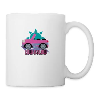 Low & Slow - Coffee/Tea Mug - white - Right