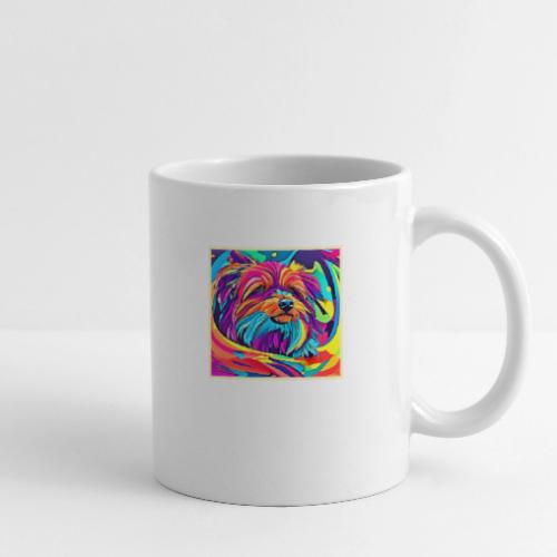 Vibrant Yorkie Pop Art - Coffee/Tea Mug