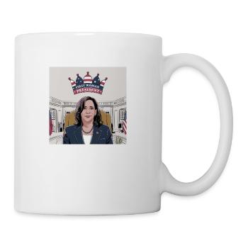 Vote for Kamala - Coffee/Tea Mug - white - Right