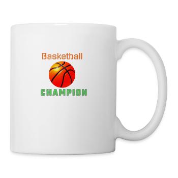 Basketball Champion - Coffee/Tea Mug - white - Right