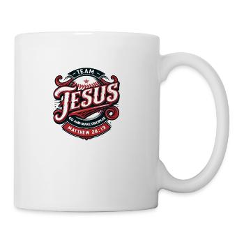 Team Jesus Red White and Blue - Coffee/Tea Mug - white - Right