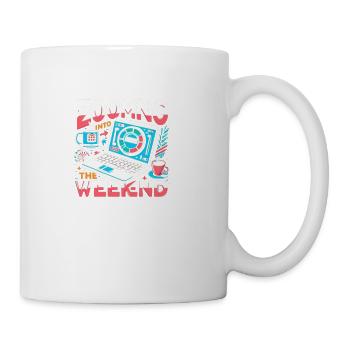 "Zooming Into Freedom" - Coffee/Tea Mug - white - Right