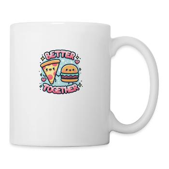 "Better Together Duo" - Coffee/Tea Mug - white - Right