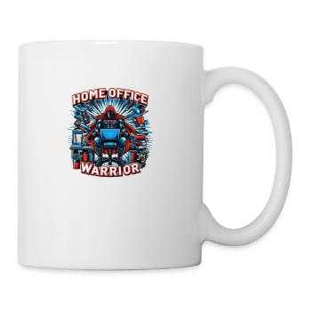 "Home Office Hero" - Coffee/Tea Mug - white - Right