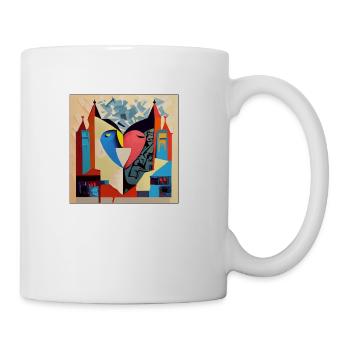 Broken heart - Coffee/Tea Mug - white - Right