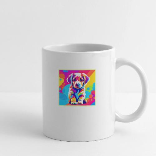 Vibrant Puppy Art - Coffee/Tea Mug