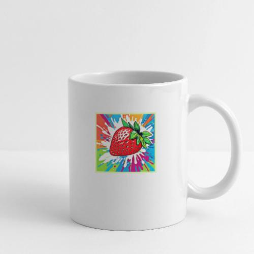 Vibrant Strawberry Artwork - Coffee/Tea Mug