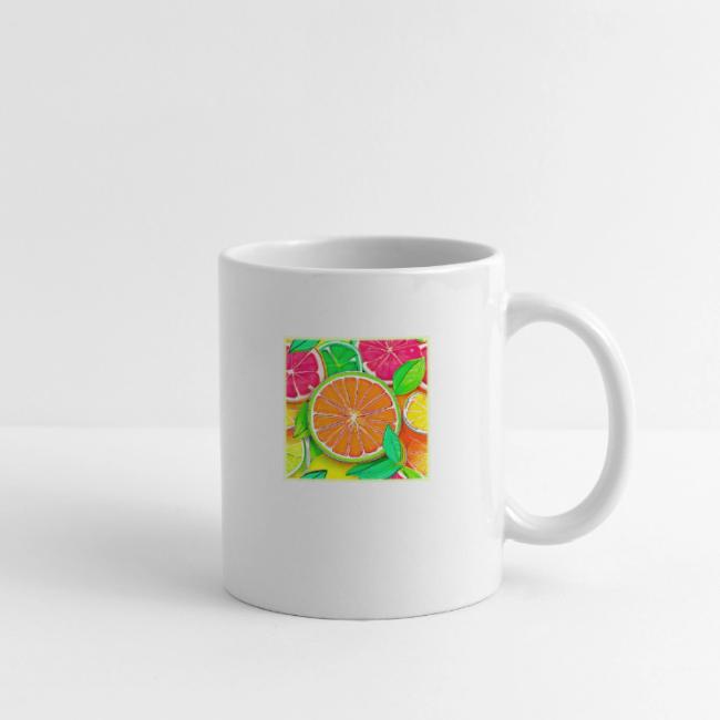 Colorful Citrus Pop Art