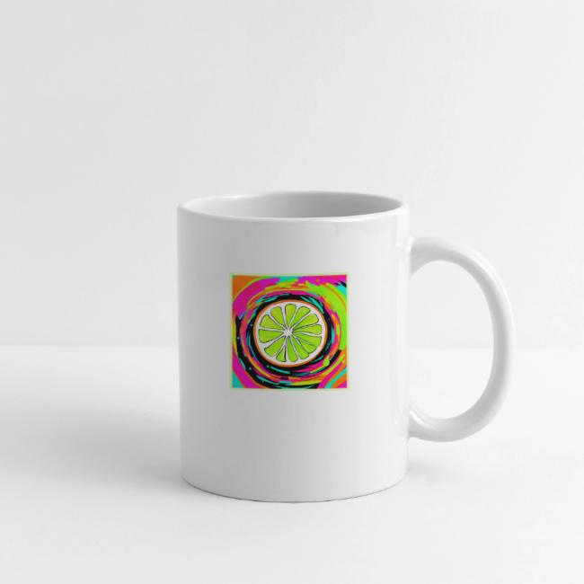Lime Slice Pop Art