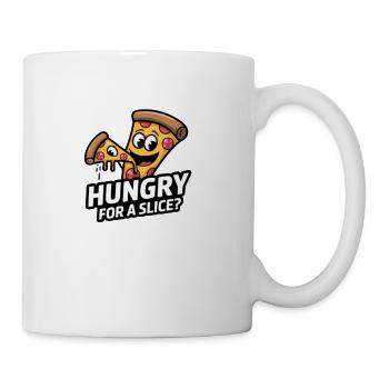 Hungry For A Slice - Coffee/Tea Mug - white - Right