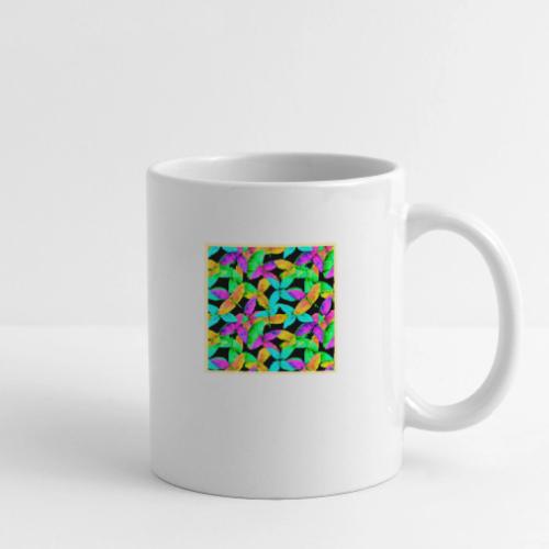 Neonscape Leaf Pattern - Coffee/Tea Mug