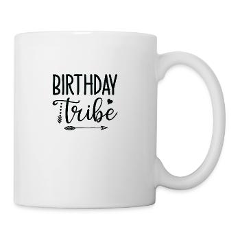 Birthday tribe - Coffee/Tea Mug - white - Right