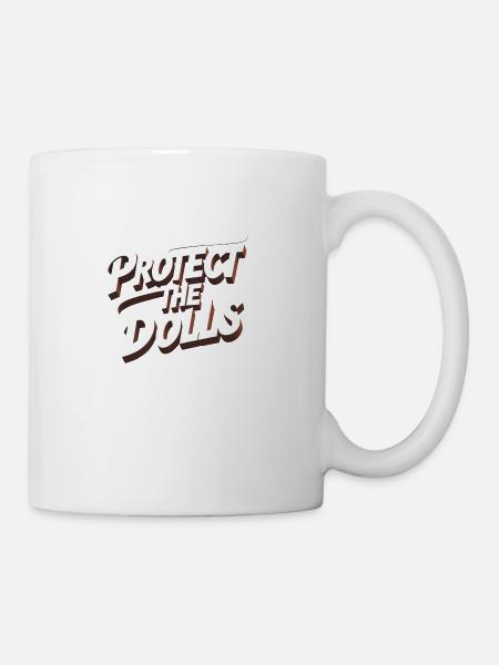 Protect the dolls - Coffee/Tea Mug - white