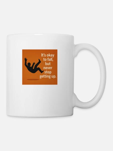 Resilience: Rise Every Time You Fall - Coffee/Tea Mug - white