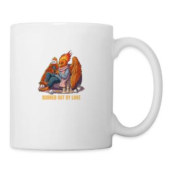 Burned Out by Love - Coffee/Tea Mug - white - Right