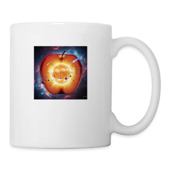 Cosmic Core Apple - Coffee/Tea Mug - white - Right