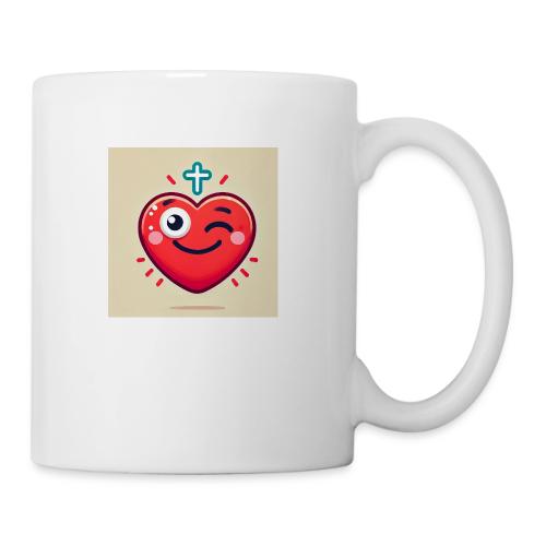 DALLE 2025 09 13 15 56 10 A winking heart sh - Coffee/Tea Mug