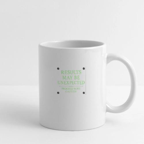 Results May Be Unexpected - Neon Green - Coffee/Tea Mug