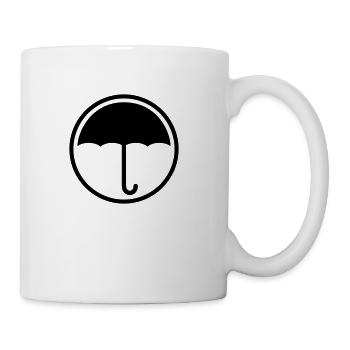 Umbrella Logo - Coffee/Tea Mug - white - Right