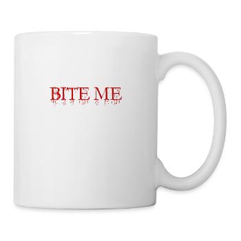 Bite Me - Coffee/Tea Mug - white - Right